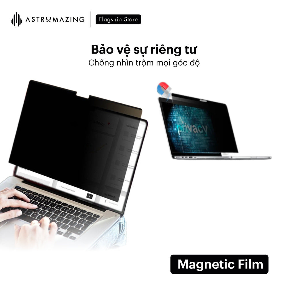 Miếng dán màn hình Macbook AstroMazing Magnetic Privacy Film