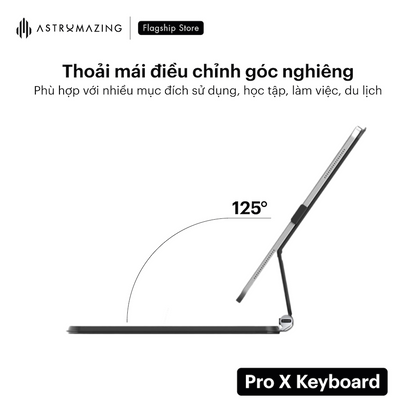 Ốp lưng bàn phím iPad Magnetic Keyboard V2 Ultra (Pro X)