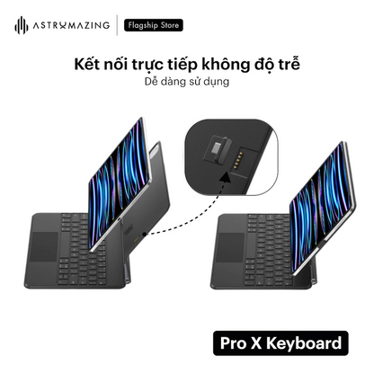 Ốp lưng bàn phím iPad Magnetic Keyboard V2 Ultra (Pro X)