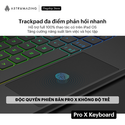 Ốp lưng bàn phím iPad Magnetic Keyboard V2 Ultra (Pro X)