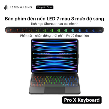 Ốp lưng bàn phím iPad Magnetic Keyboard V2 Ultra (Pro X)
