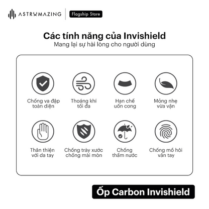 Ốp bảo vệ Macbook InviShield siêu mỏng by AstroMazing
