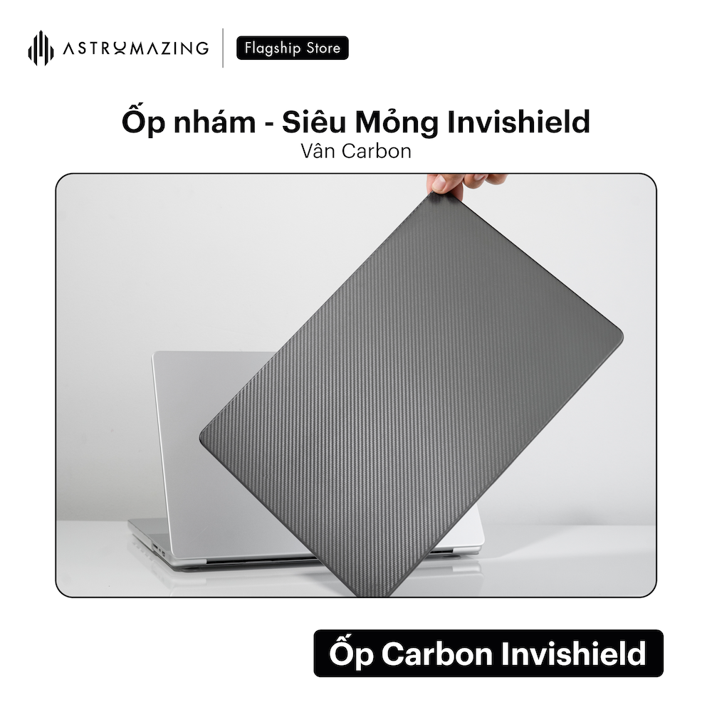 Ốp bảo vệ Macbook InviShield siêu mỏng by AstroMazing