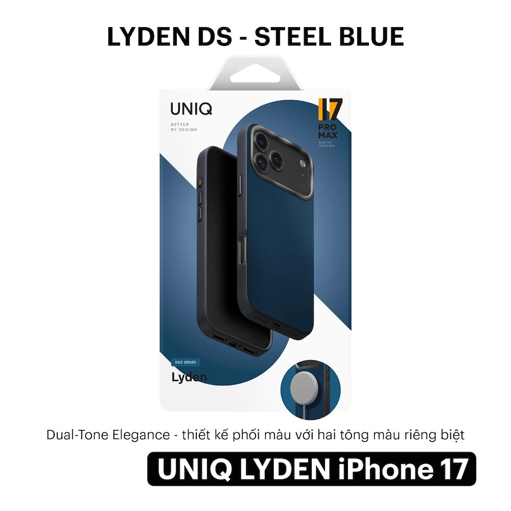Ốp lưng da Verda™ UNIQ LYDEN/ LYDEN DS iPhone 17