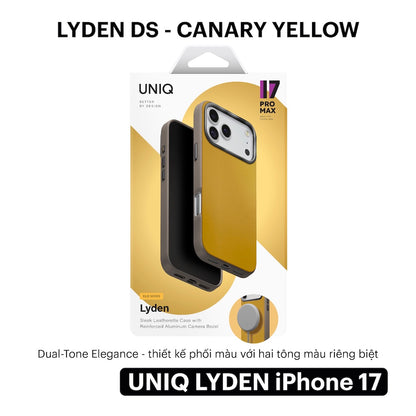 Ốp lưng da Verda™ UNIQ LYDEN/ LYDEN DS iPhone 17