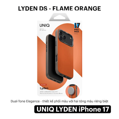 Ốp lưng da Verda™ UNIQ LYDEN/ LYDEN DS iPhone 17