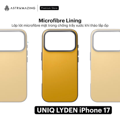 Ốp lưng da Verda™ UNIQ LYDEN/ LYDEN DS iPhone 17