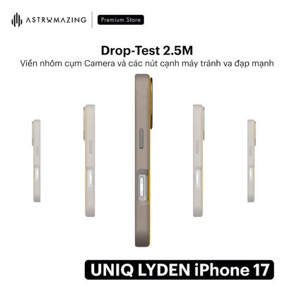 Ốp lưng da Verda™ UNIQ LYDEN/ LYDEN DS iPhone 17