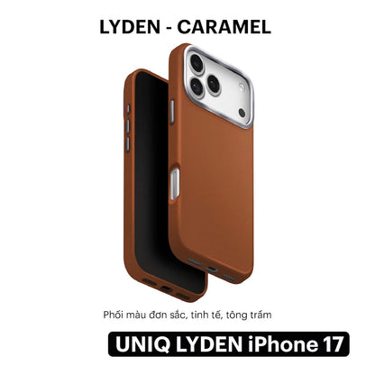 Ốp lưng da Verda™ UNIQ LYDEN/ LYDEN DS iPhone 17
