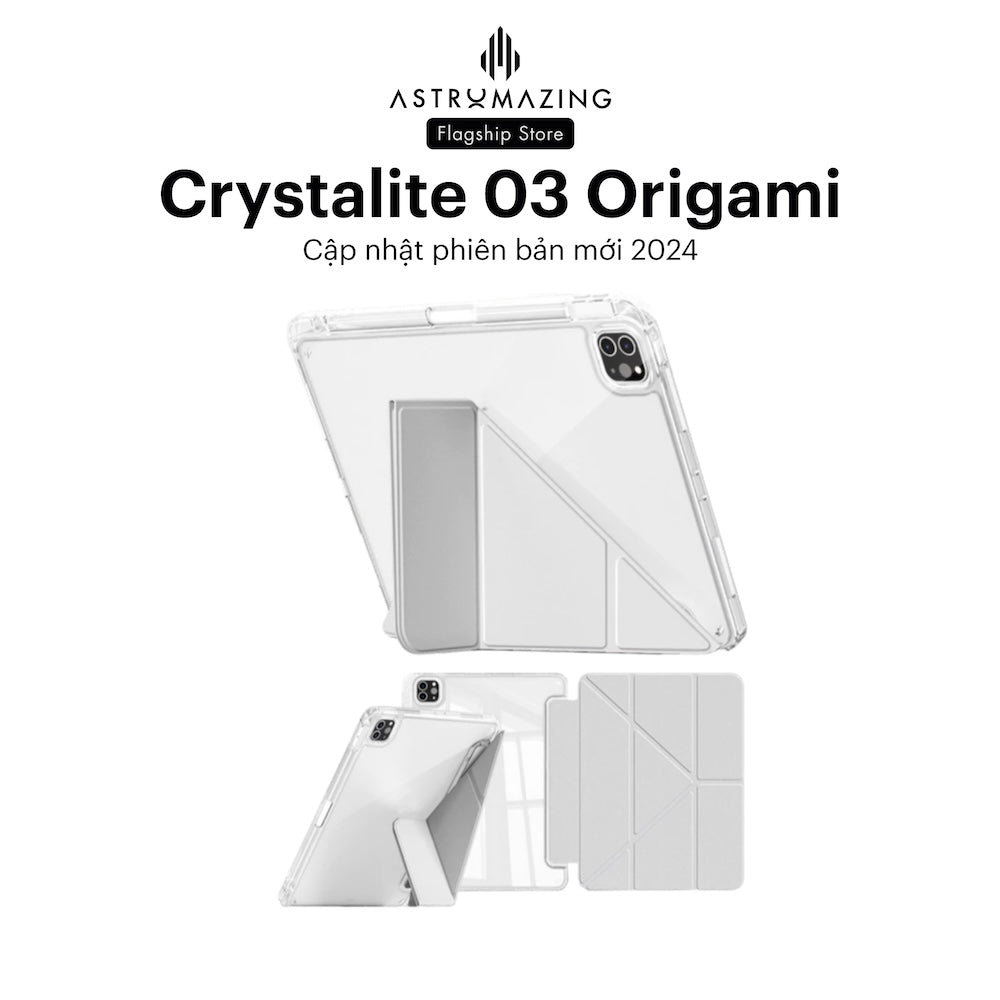Ốp lưng iPad AstroMazing Crystalite 03 Origami chống sốc