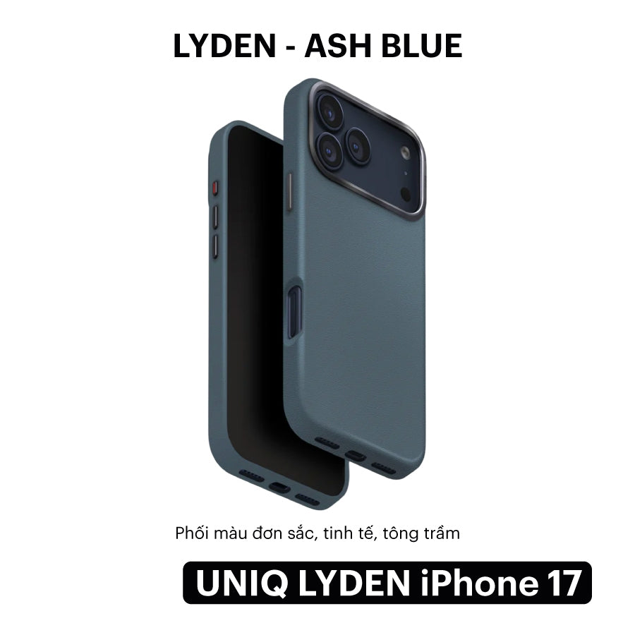 Ốp lưng da Verda™ UNIQ LYDEN/ LYDEN DS iPhone 17