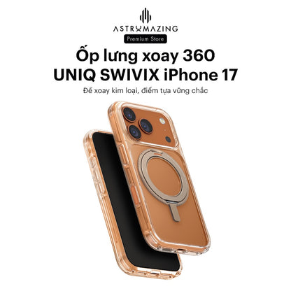 Ốp Lưng UNIQ Swivix Rotating Kickstand Xoay 360 iPhone 17