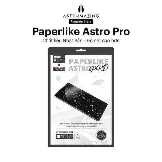 Dán màn hình iPad PaperLike Astro Pro chất lượng Nhật Bản
