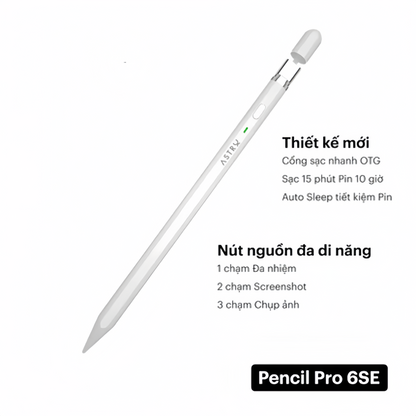 [Updated 2026] Bút cảm ứng iPad Pencil Pro cho Air 4/5/6/7, Mini 6/7, Gen 10/11