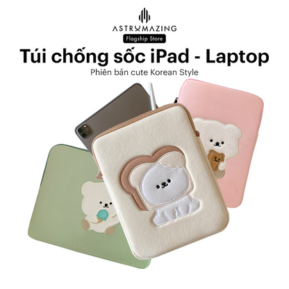 Túi chống sốc iPad Laptop Cute Korean Style 11,13,15 inch
